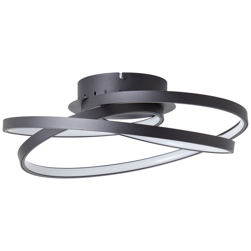 Brilliant - Plafoniera LED LABYRINTH LED/40W/230V diametro 39,5 cm nero