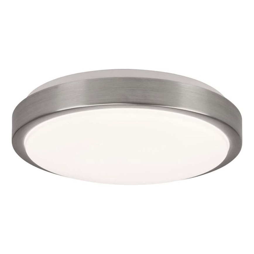 Brilliant - Plafoniera LED LIVIUS LED/18W/230V diametro 28 cm 3000K cromo opaco