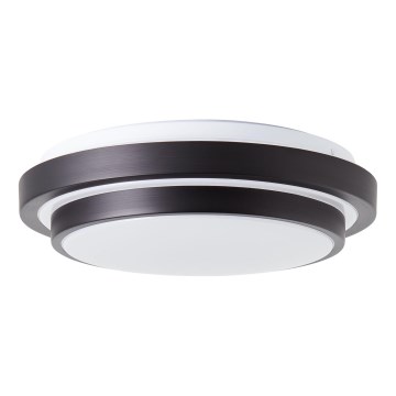 Brilliant - Plafoniera LED MALMÖ LED/12W/230V 3000K diametro 34,5 cm nero