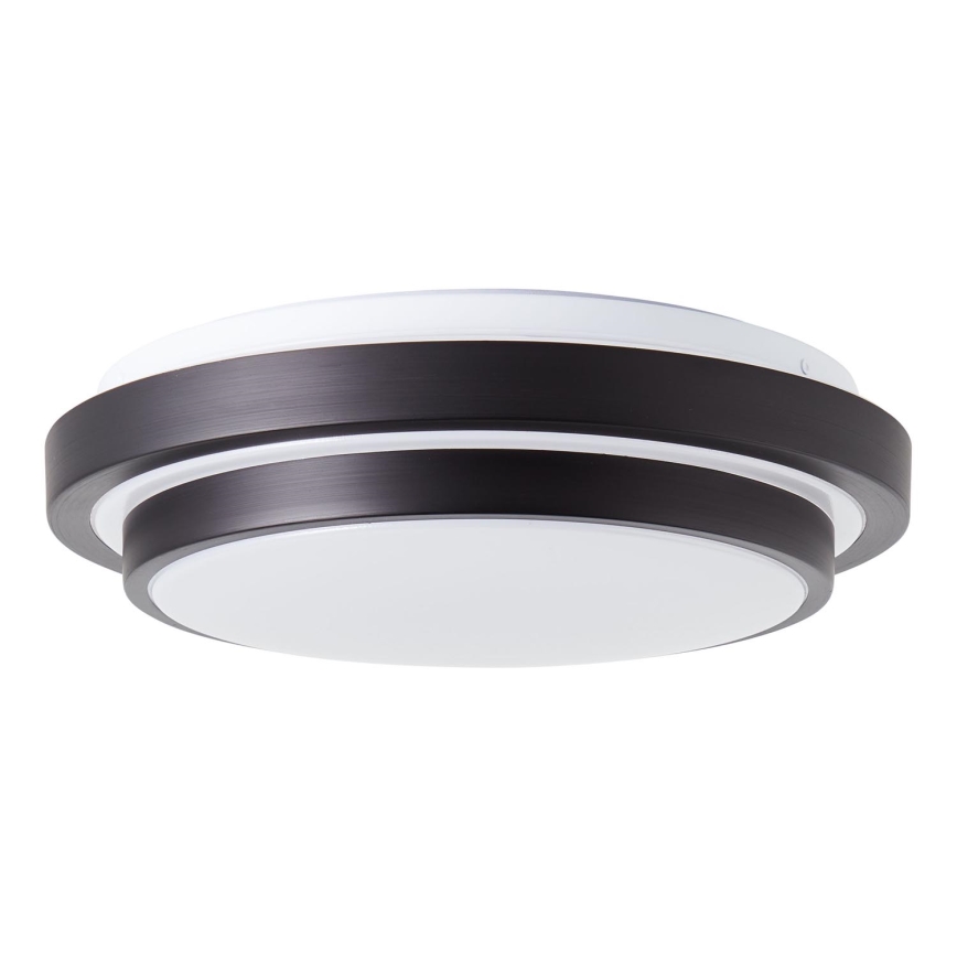 Brilliant - Plafoniera LED MALMÖ LED/12W/230V 3000K diametro 34,5 cm nero