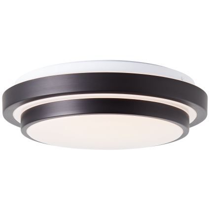 Brilliant - Plafoniera LED MALMÖ LED/12W/230V 3000K diametro 34,5 cm nero