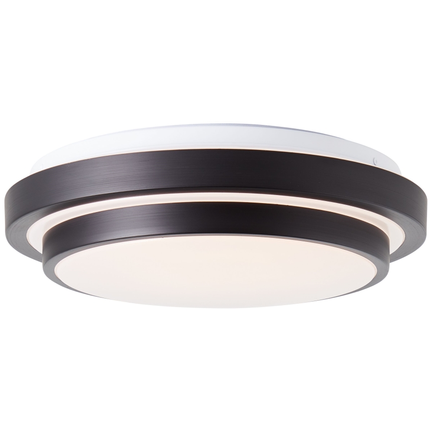 Brilliant - Plafoniera LED MALMÖ LED/12W/230V 3000K diametro 34,5 cm nero