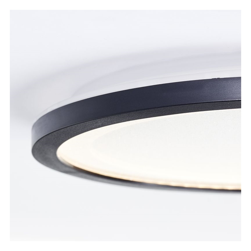 Brilliant - Plafoniera LED MOSAKO LED/16W/230V 3000K diametro 25 cm nero