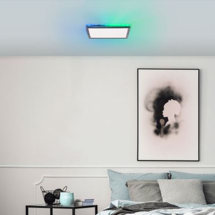 Brilliant - Plafoniera dimmerabile RGBW SALTERY LED/20W/230V 3000-6500 + telecomando