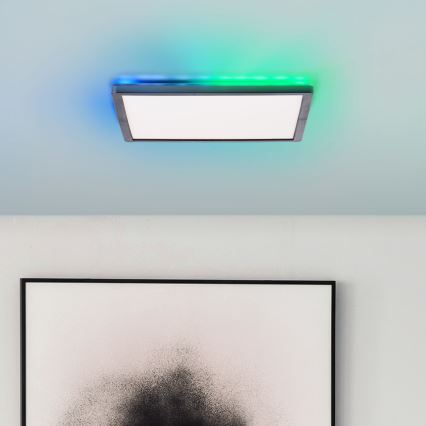 Brilliant - Plafoniera dimmerabile RGBW SALTERY LED/20W/230V 3000-6500 + telecomando