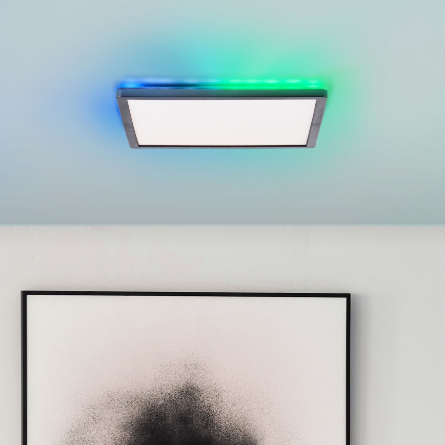Brilliant - Plafoniera dimmerabile RGBW SALTERY LED/20W/230V 3000-6500 + telecomando