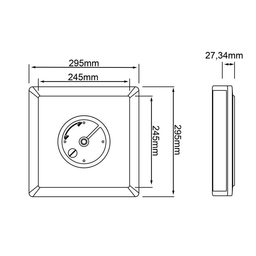 Brilliant - Plafoniera dimmerabile RGBW SALTERY LED/20W/230V 3000-6500 + telecomando