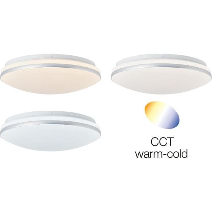 Brilliant - Plafoniera LED RGBW dimmerabile MIDWAY LED/14W/230V 3100-6500K Wi-Fi Tuya + telecomando