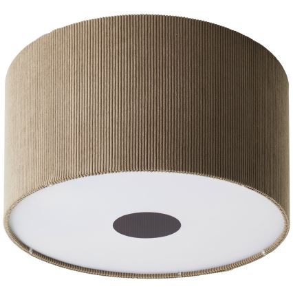 Brilliant - Plafoniera TONY 1xE27/20W/230V diametro 45 cm marrone