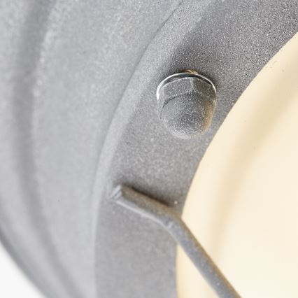 Brilliant - Plafoniera TYPHOON 2xE27/30W/230V Ø 34 cm grigio