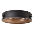 Brilliant - Plafoniera ZOIS 2xE27/28W/230V Ø 42 cm, nero