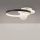 Brilliant - Plafonnier à intensité variable ATLANTA LED/24W/230V noir/blanc