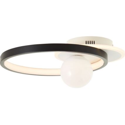 Brilliant - Plafonnier à intensité variable ATLANTA LED/24W/230V noir/blanc