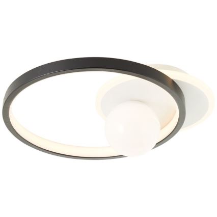 Brilliant - Plafonnier à intensité variable ATLANTA LED/24W/230V noir/blanc