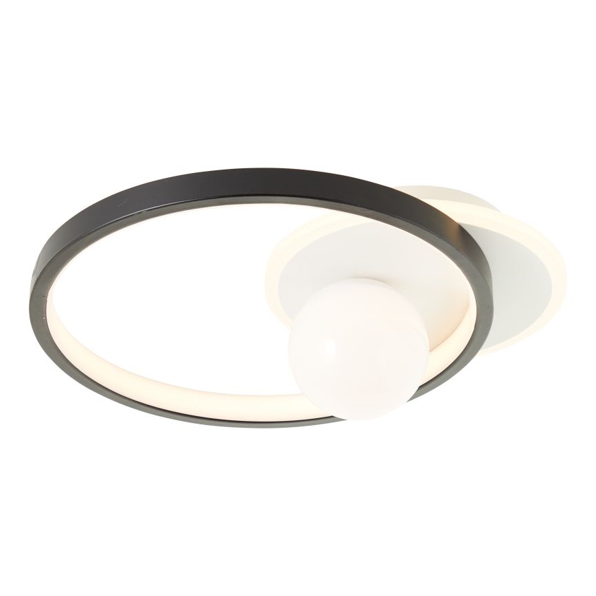 Brilliant - Plafonnier à intensité variable ATLANTA LED/24W/230V noir/blanc