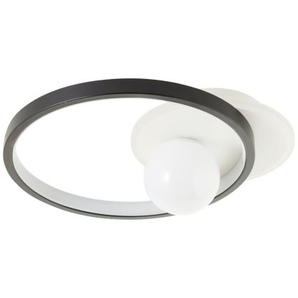 Brilliant - Plafonnier à intensité variable ATLANTA LED/24W/230V noir/blanc