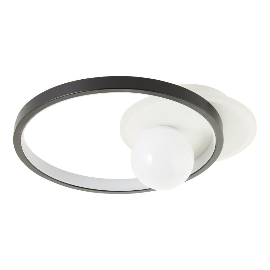 Brilliant - Plafonnier à intensité variable ATLANTA LED/24W/230V noir/blanc