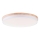 Brilliant - Plafonnier à intensité variable BAARLO LED/36W/230V 3000-6500K d. 50 cm blanc/figuier caoutchouc + télécommande - FSC certifié