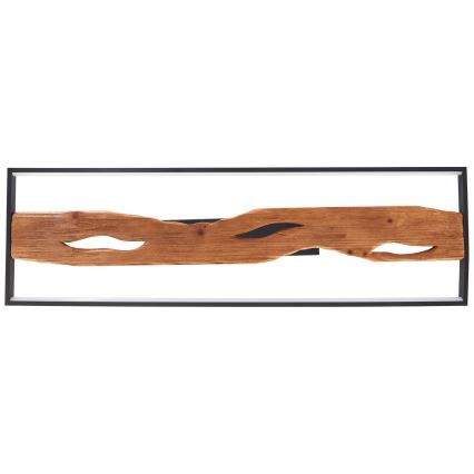 Brilliant - Plafonnier à intensité variable CHAUMONT LED/48W/230V figuier caoutchouc - FSC certifié