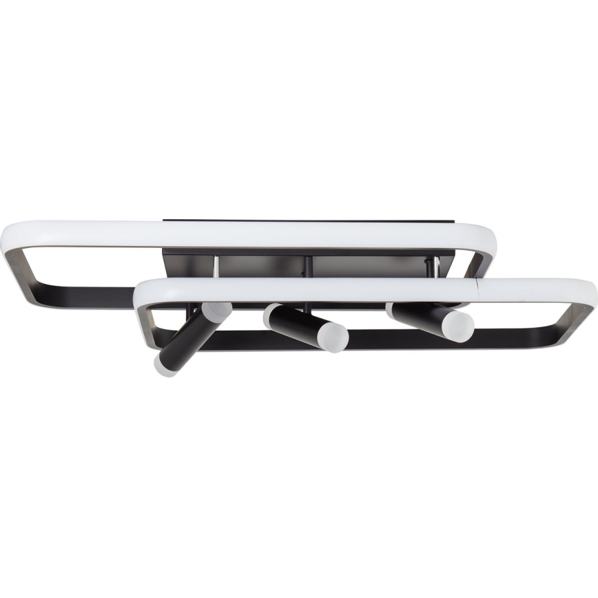 Brilliant - Plafonnier à intensité variable DALIDA LED/54W/230V 3000-6500K 45,2x66 cm noir + Télécommande