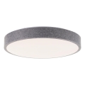 Brilliant - Plafonnier à intensité variable FILIZ LED/24W/230V d. 38,5 cm gris