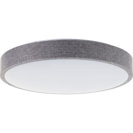 Brilliant - Plafonnier à intensité variable FILIZ LED/24W/230V d. 38,5 cm gris