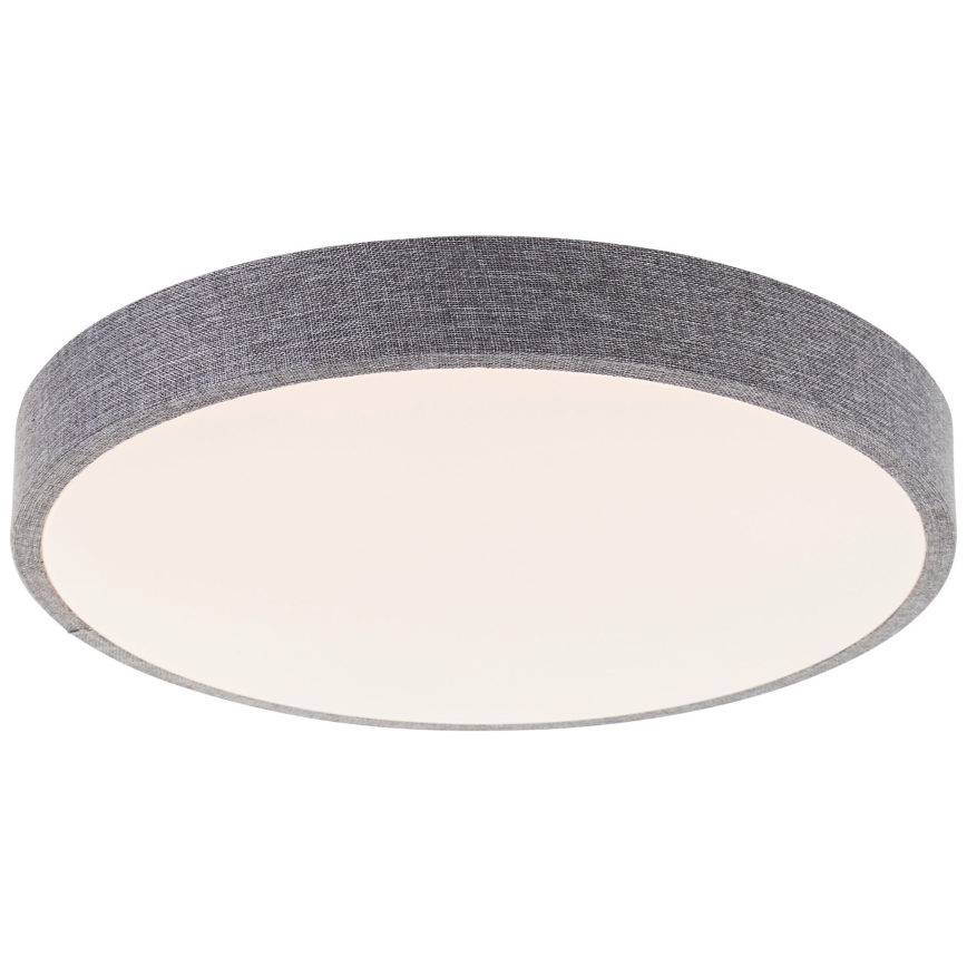 Brilliant - Plafonnier à intensité variable FILIZ LED/24W/230V d. 38,5 cm gris