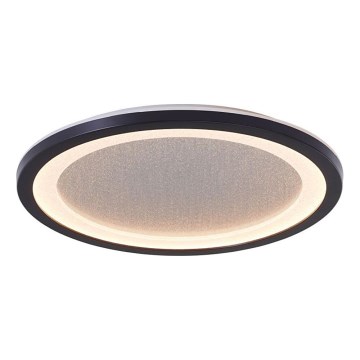 Brilliant - Plafonnier à intensité variable MOSAKO LED/20W/230V 2700K d. 29,5 cm noir