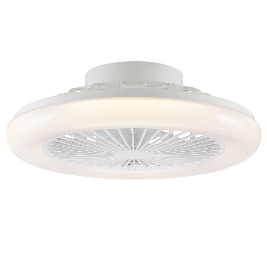 Brilliant - Plafonnier LED dimmable avec ventilateur MONTERO LED/20W/230V 2700-6500K Ø 42 cm blanc + télécommande