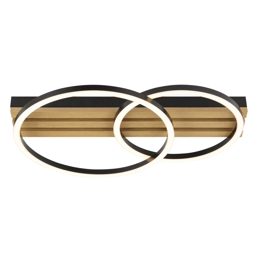 Brilliant - Plafonnier LED dimmable CALMA LED/21W/230V noir