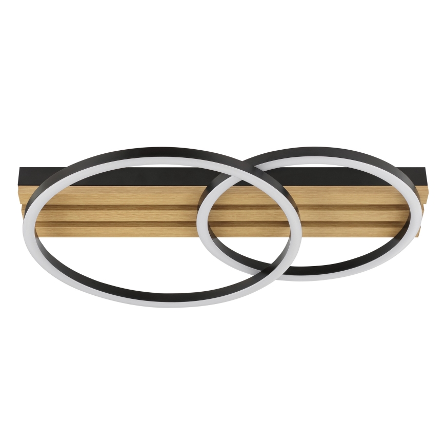 Brilliant - Plafonnier LED dimmable CALMA LED/21W/230V noir