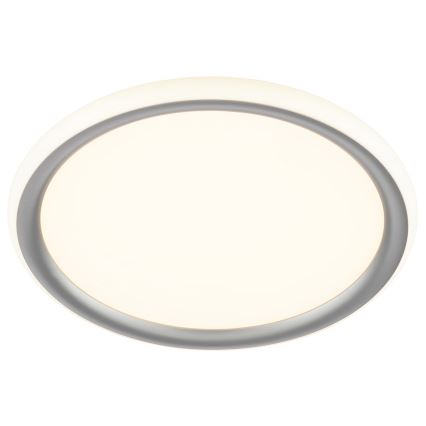 Brilliant - Plafonnier LED dimmable CARLOZ LED/16W/230V Ø 30 cm blanc/ gris