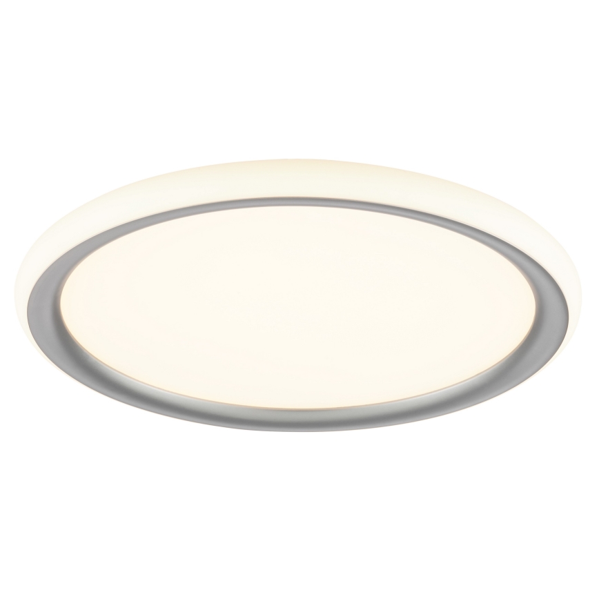 Brilliant - Plafonnier LED dimmable CARLOZ LED/16W/230V Ø 30 cm blanc/ gris