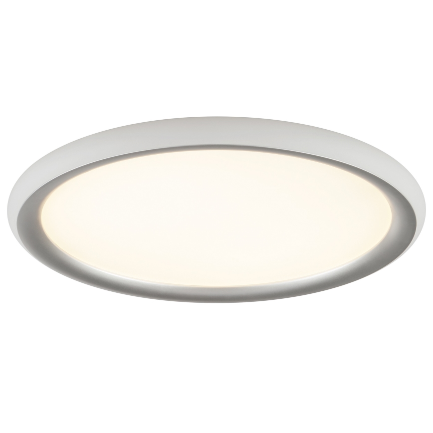 Brilliant - Plafonnier LED dimmable CARLOZ LED/16W/230V Ø 30 cm blanc/ gris