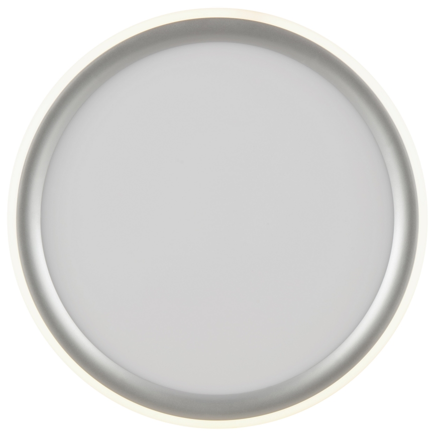 Brilliant - Plafonnier LED dimmable CARLOZ LED/16W/230V Ø 30 cm blanc/ gris