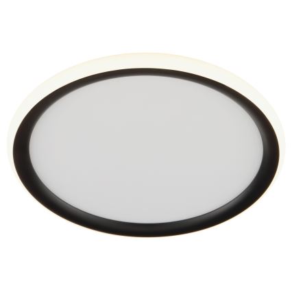 Brilliant - Plafonnier LED dimmable CARLOZ LED/16W/230V Ø 30 cm blanc/noir