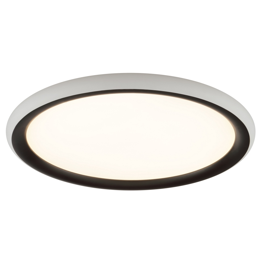 Brilliant - Plafonnier LED dimmable CARLOZ LED/16W/230V Ø 30 cm blanc/noir