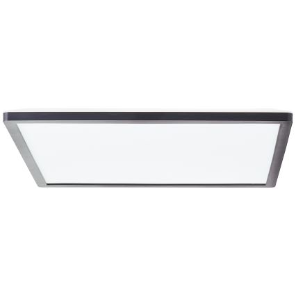 Brilliant - Plafonnier LED dimmable SORELL LED/24/230V 3000-6500K 42x42 cm noir + télécommande