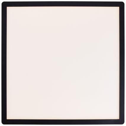 Brilliant - Plafonnier LED dimmable SORELL LED/24/230V 3000-6500K 42x42 cm noir + télécommande
