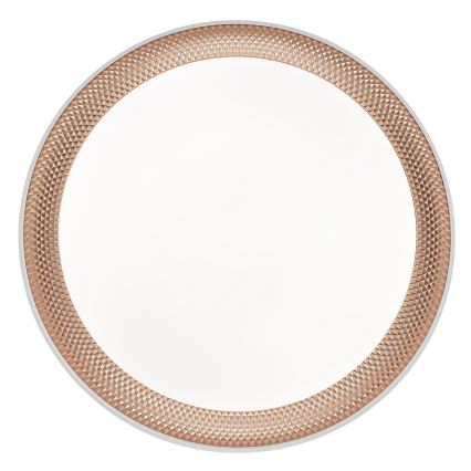 Brilliant - Plafonnier LED dimmable WALDO LED/24W/230V 3000-6500K Ø 38,5 cm blanc/or rose + télécommande