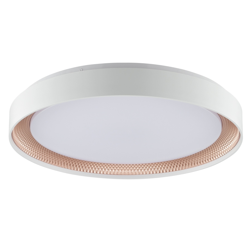 Brilliant - Plafonnier LED dimmable WALDO LED/36W/230V 3000-6500K Ø 48,5 cm blanc/or rose + télécommande