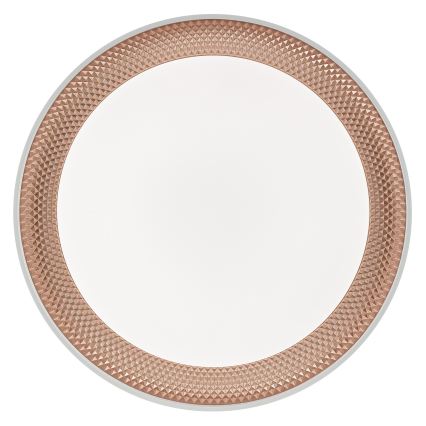 Brilliant - Plafonnier LED dimmable WALDO LED/36W/230V 3000-6500K Ø 48,5 cm blanc/or rose + télécommande