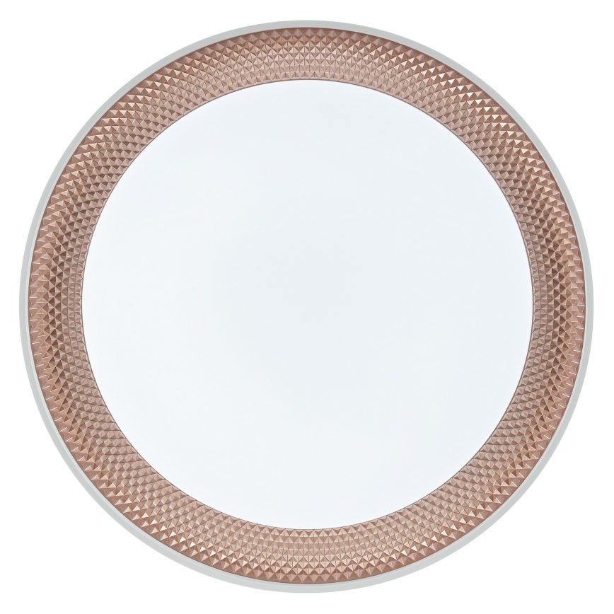 Brilliant - Plafonnier LED dimmable WALDO LED/36W/230V 3000-6500K Ø 48,5 cm blanc/or rose + télécommande