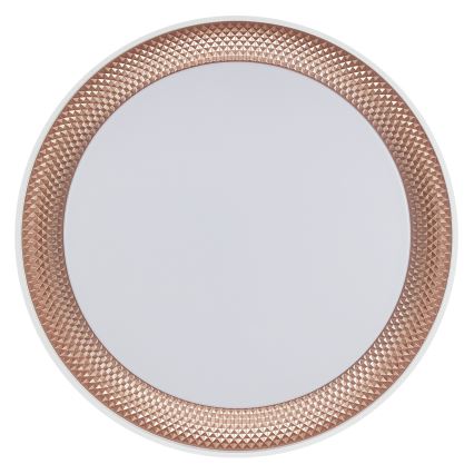 Brilliant - Plafonnier LED dimmable WALDO LED/36W/230V 3000-6500K Ø 48,5 cm blanc/or rose + télécommande