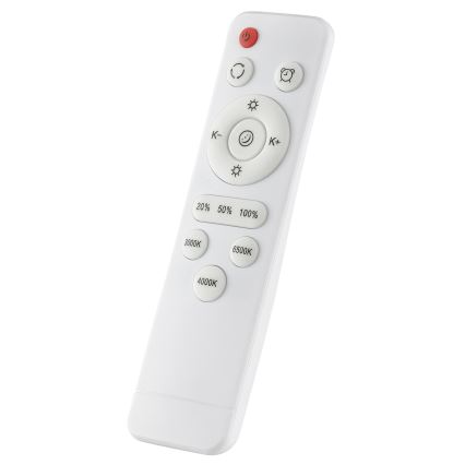Brilliant - Plafonnier LED dimmable WALDO LED/36W/230V 3000-6500K Ø 48,5 cm blanc/or rose + télécommande
