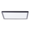 Brilliant - Plafonnier LED MILTON LED/18W/230V 29,3x29,3 cm noir