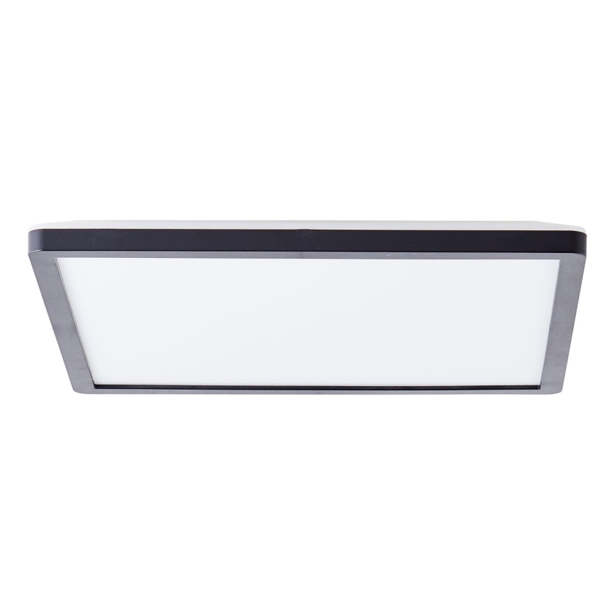 Brilliant - Plafonnier LED MILTON LED/18W/230V 29,3x29,3 cm noir
