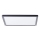 Brilliant - Plafonnier LED MILTON LED/18W/230V 29,3x29,3 cm noir