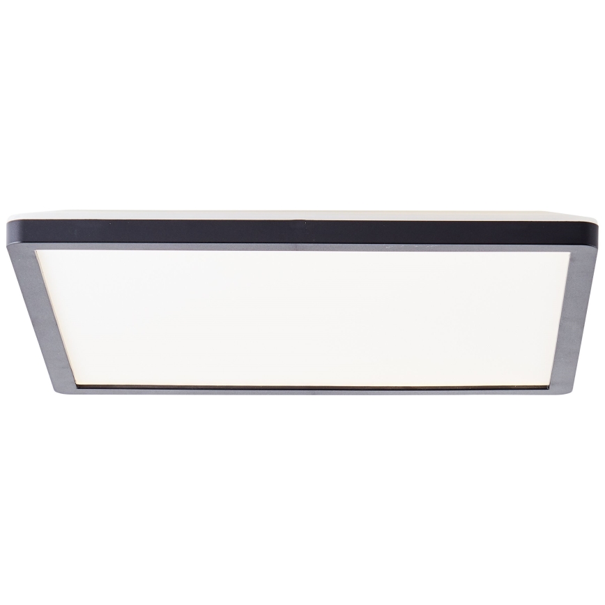 Brilliant - Plafonnier LED MILTON LED/18W/230V 29,3x29,3 cm noir