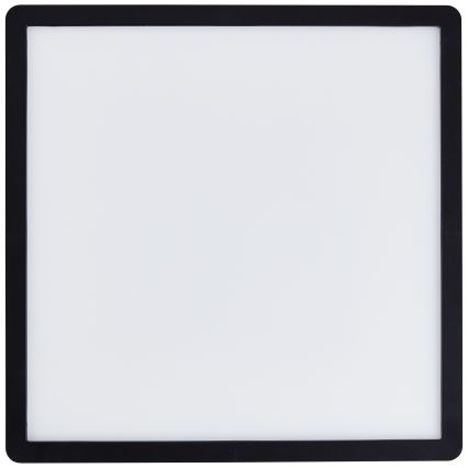 Brilliant - Plafonnier LED MILTON LED/18W/230V 29,3x29,3 cm noir